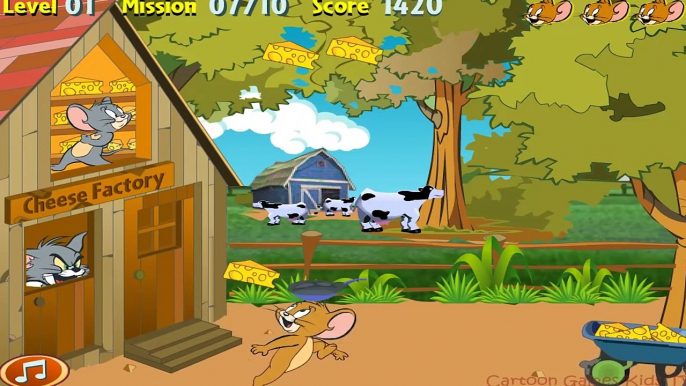 Tom and Jerry Boomerang Make and Race 12 / Cartoon Games Kids TV