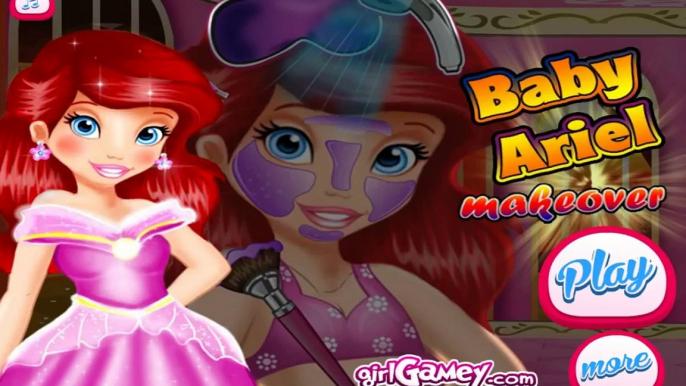 DISNEY PRINCESS - CINDERELA & ARIEL - DISNEY PRINCESS MAKEUP GAME - DISNEY GAMES FOR GIRLS