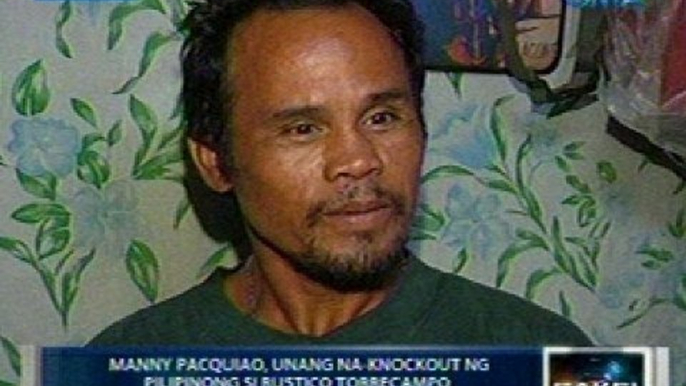 Saksi: Exclusive: Pilipinong unang naka-knockout Manny Pacquiao, may payo sa pambansang kamao