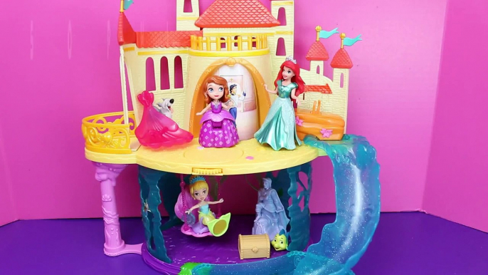 Sofia The First Mermaid 2-in-1 Sea Palace Floating Palace Disney Junior Mermaid Oona Disne