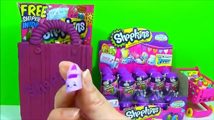 MEGA Play Doh Surprise Eggs Shopkins Season 2 Toys DCTC Juguete de Plastilina Huevos Sorpr