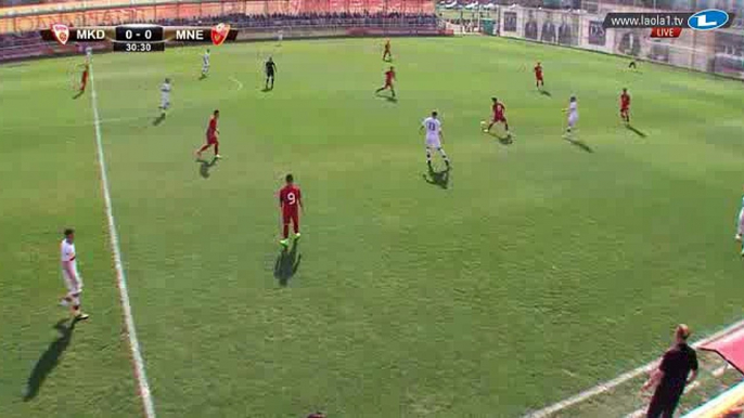 Elif Elmas Goal HD - FYR Macedonia U-21 1-0 Montenegro U-21 24.03.2017