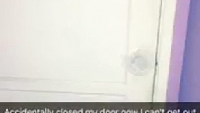 Teen, 17, Shares Daring Escape From Her Room On Snapchat After Her Parents Trap Her Inside — Watch