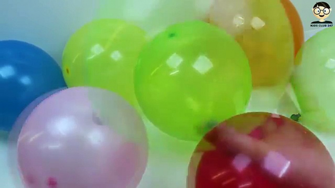 Learn Colors With Balloons Popping Balloons Bursting Balloons Colour Learning Balloon Popping Fun