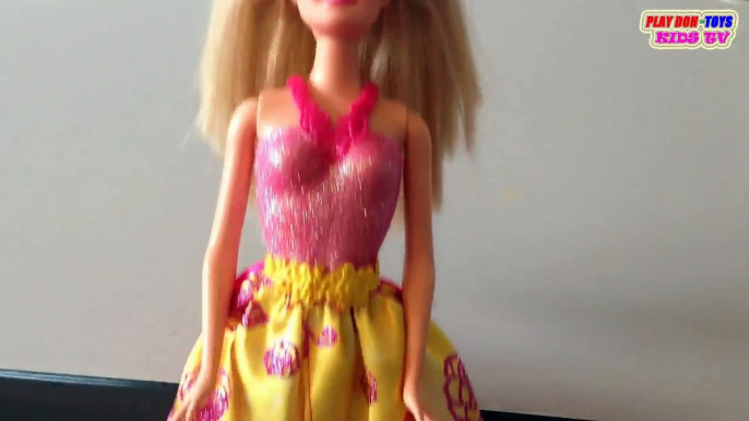 Holiday Barbie and Fairy Tale Doll Fashion Show by Stories With Dolls and Toys