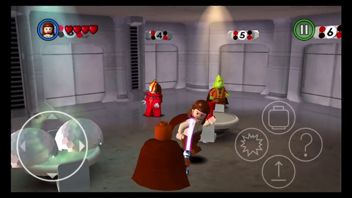 LEGO Star Wars: The Complete Saga - Episode 1 Chp. 1 - iOS / Android - Walkthrough Gamepla