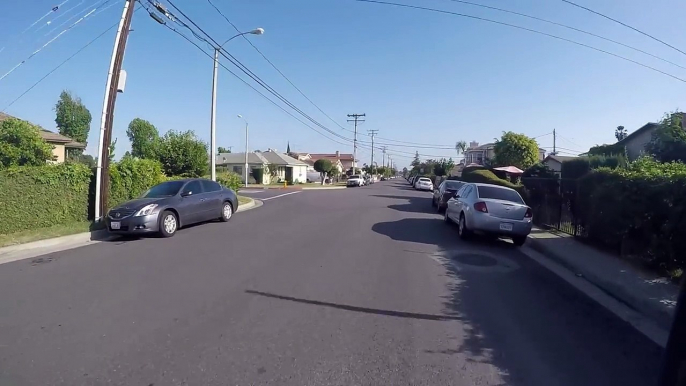 CAR PASSES MOTORCYCLE ROAD RAGE | CLOSE CALL CRASH