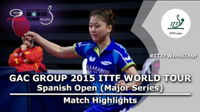 Spanish Open 2015 Highlights: KULAKCEKEN Simay vs JO Yujin (Qual Groups)