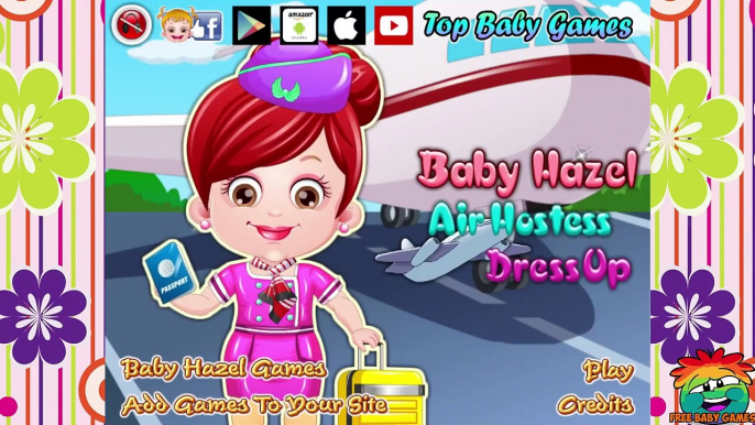 Baby Hazel Dress Up Games for girls to Play | Air Hostess Dress Up Game