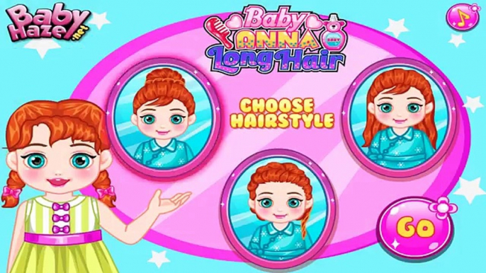 Princess Anna Elegant Hairstyles: Disney princess Frozen - Best Baby Games For Girls