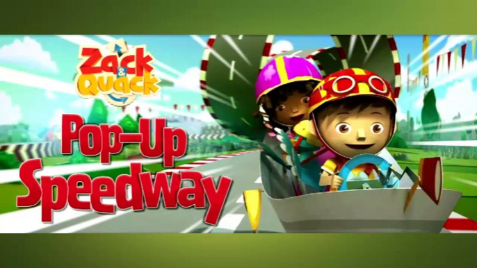 Zack & Quack Game Video - Zack and Quack Pop Up Speedway Episode - NickJr Nickelodeon Game