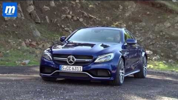 Mercedes-AMG C 63 S Coupé 2016 exhaust sound / sonido motor