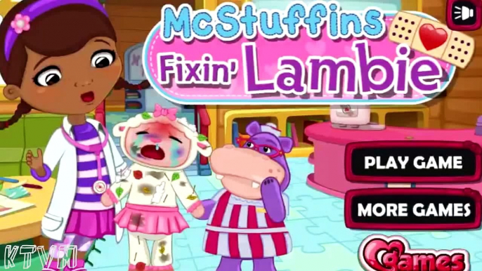 Doc McStuffins Fixing Lambie (Доктор Плюшева лечит Лэмми) - прохождение игры