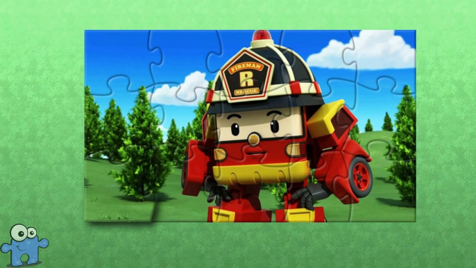 Мультик про машинки Робокар Поли : Пазлы для детей - Car Puzzle Robocar Poli !