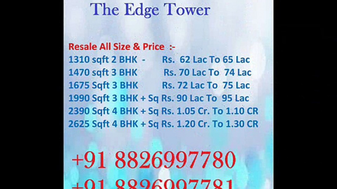 Ramprastha Edge Tower 2 BHK Best Deal 62 Lac Sector 37D Gurgaon Haryana India Call +91 8826997780