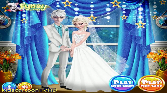 Disney Frozen Princess Elsa & Jack Frost | Anna And Kristoff Wedding Night ( Games For Gir