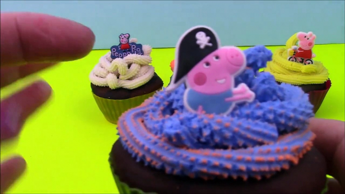 PLAY DOH SURPRISE PEPPA PIG CUPCAKES! THOMAS and FRIENDS TOYS!FUN VIDEO FOR KIDS TODDLERS