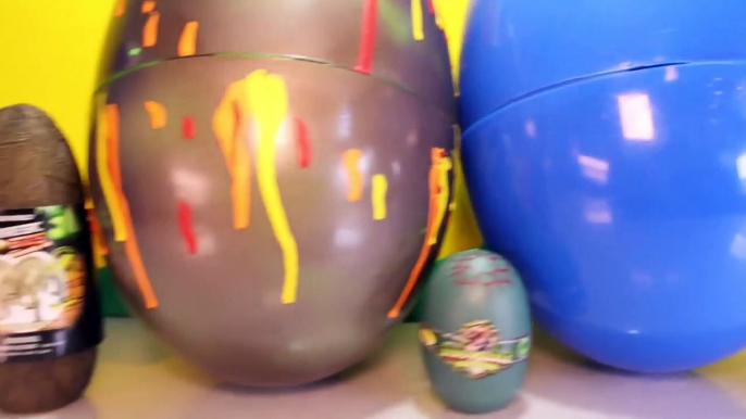 Giant DINOSAUR EGGS Surprise Toy Dinosaurs Jurassic World Toys, Volcano Egg, Dino Dig Videos-2HA_