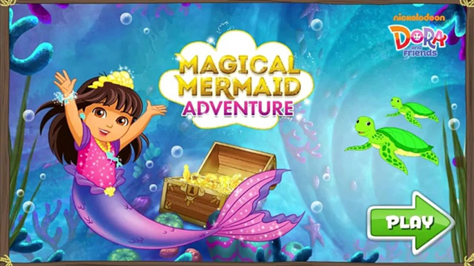 DORA THE EXPLORER - Doras Magical Mermaid Adventure Movie Game | Dora and Friends | Dora