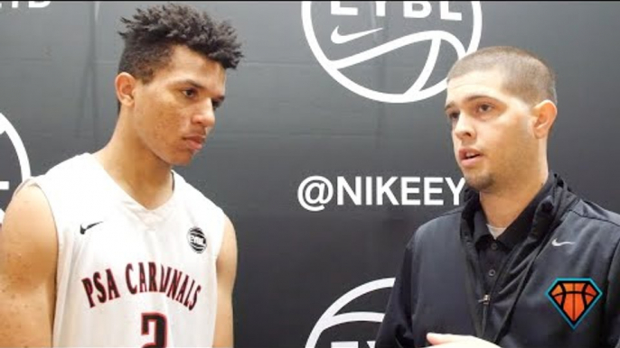 2019 Cole Anthony Interview With D1Circuit's Alec Kinsky | EYBL Atlanta