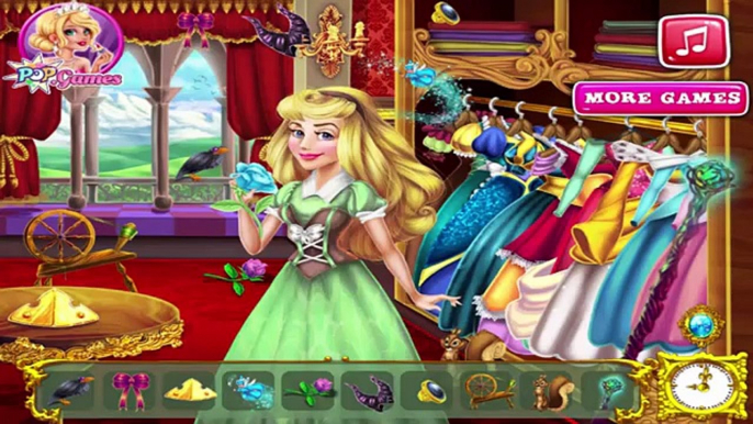 Disney Princess Dress up! Elsa Anna, Belle Aurora+Cinderella get ready for the Ball! Full