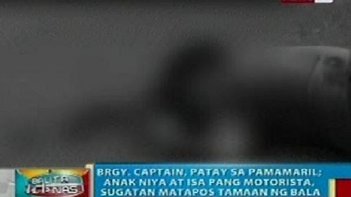 BP: Brgy. captain sa Calbayog City, patay sa pamamaril; anak niya at isa pang motorista, sugatan