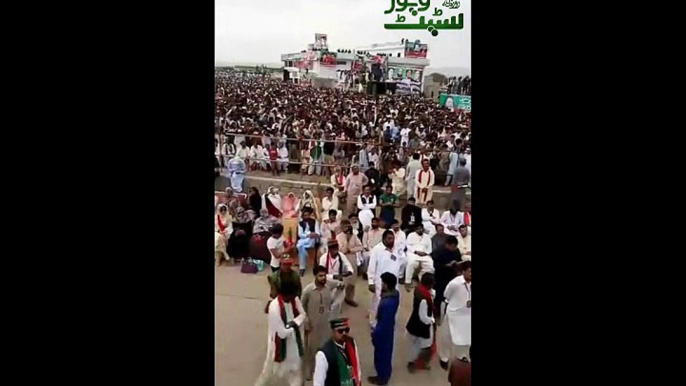 Imran Khan Chairman  PTI Addressing In Raly At Talagang