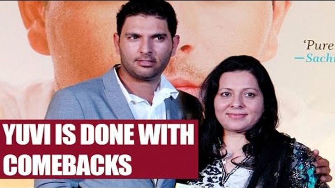 Yuvraj Singh is done with comebacks, focuses on Champions Trophy | Oneindia News