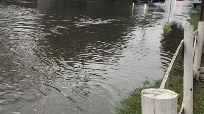 Severe Storm Swamps Houston Streets