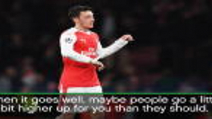 Ozil's Arsenal scapegoating 'unfair' - Wenger