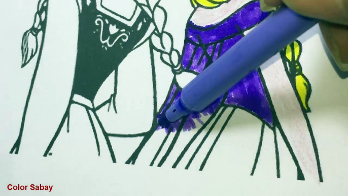 How to Color Elsa Colouring Pages - Princess Coloring Pages How To Color Frozen