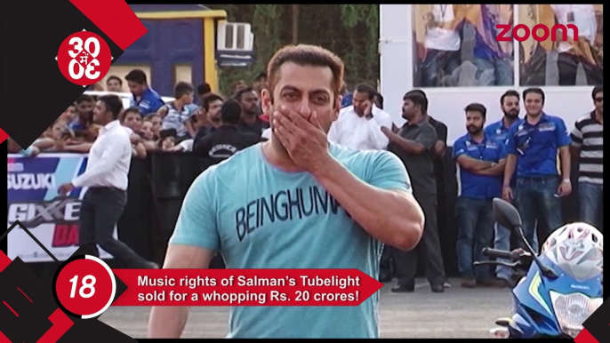 Salman's Tubelight Music Gets Sold For 20crores,Kapil Sharma To Lose His Show