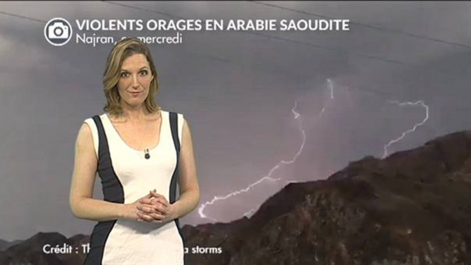 Arabie Saoudite : violents orages, crues de grêle et tornade