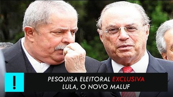 EXCLUSIVO: Lula é campeão nas pesquisas presidenciais de REJEIÇÃO