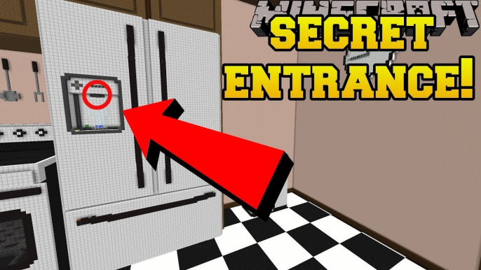 PopularMMOs Pat and Jen Minecraft׃ THE SECRET FRIDGE ENTRANCE!!! - Crack The Case - Custom Map [2]