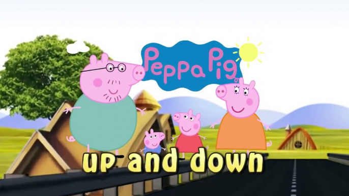 Peppa Pig Wheels on the Bus Peppa Pig Cartoon Animation Song with lyrics