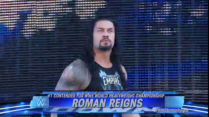 A determined Roman Reigns returns to SmackDown, March 17, 2016