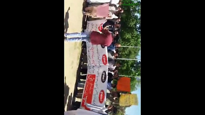 How People Protesting In Favour Of  Gang Raped Woman In Azad Kashmir