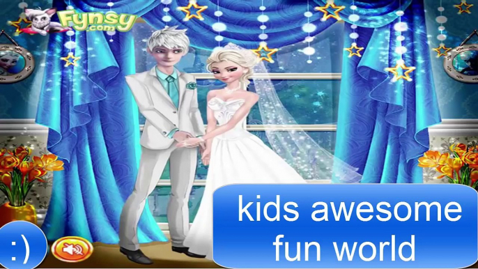 Kids Awesome Disney Frozen Princess Elsa Anna Wedding Night Games Girls Fun World