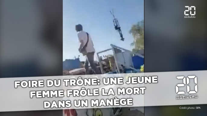 Une sangle du manège se détache,  une jeune femme frôle la mort  à la Foire du Trône