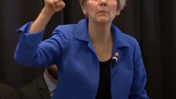 Elizabeth Warren has had it  [Mic Archives]