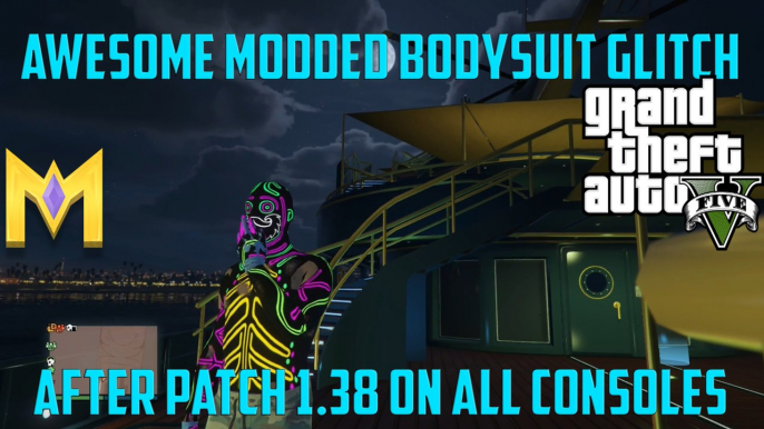 GTA 5 Online Glitches - AWESOME Modded Outfit AFTER Patch 1.38 - "Modded Bodysuit Glitch 1.38"