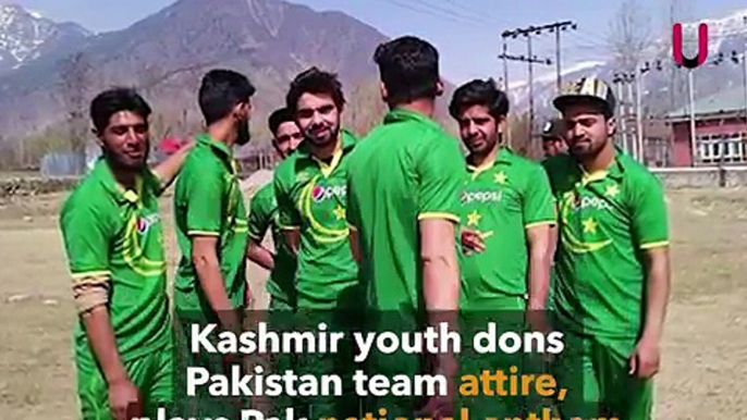 Kashmiri cricket club wears Pakistan team jersey, plays Pak national anthem as a ‘mark of respect’