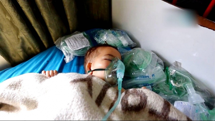 Idlib hospitals overwhelmed after suspected gas attack