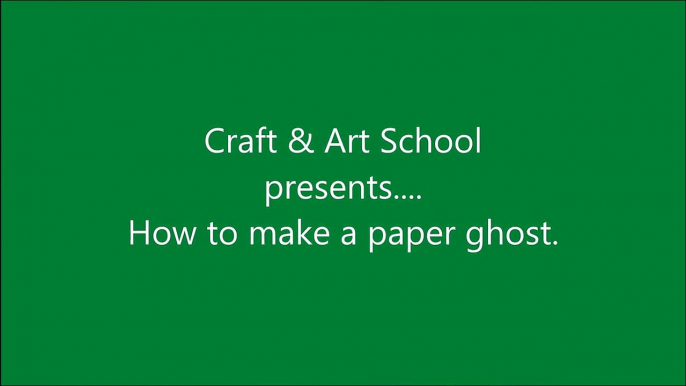 How to make origami paper ghost _ Origami _ Paper Folding Craft Videos & Tutorials.-RD7