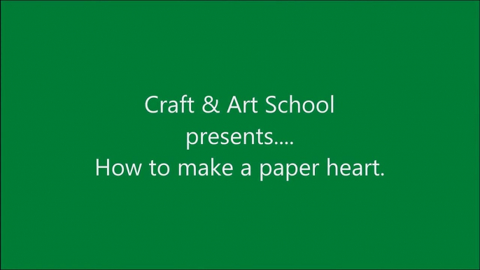 How to make paper heart for decorations _ DIY Paper Craft Ideas, Videos & Tutorials.-h1