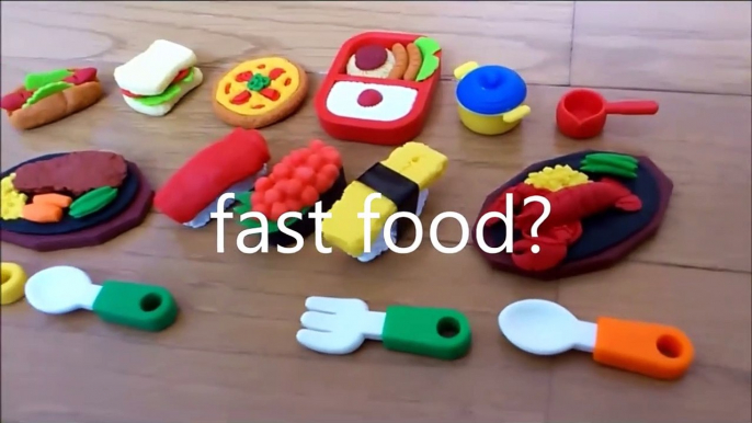 Kawaii ! Cute ! Fast foods Erasers from Japan - PINKORO Vlog-IciBra0PT