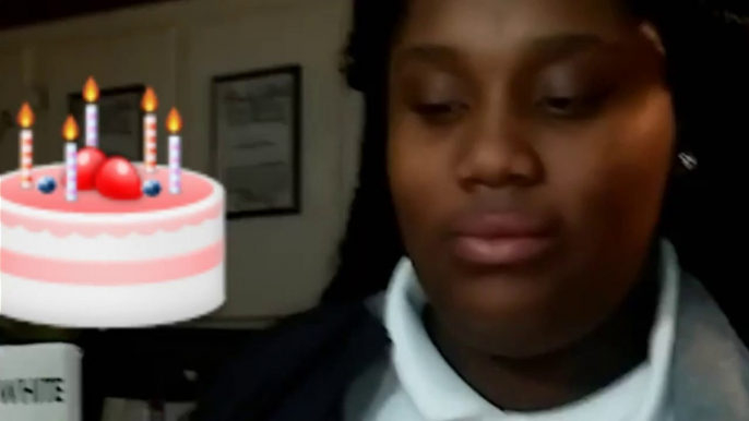 JUST A QUICK HAPPY BIRTHDAY TO KAYLA_ BIRTHDAY CAKE _MUKBANG _ EATING SHOW-2EqSyx