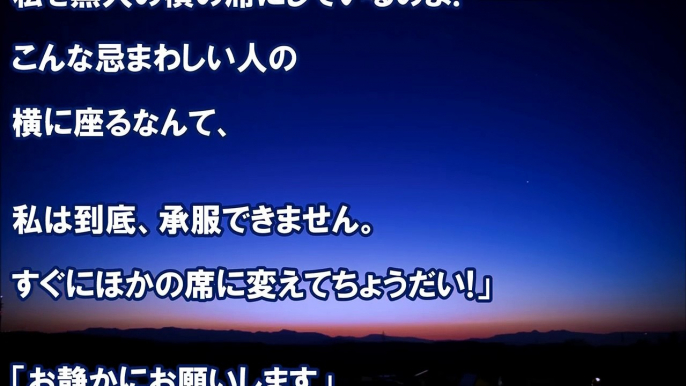 スカッとする話 白人「黒人の隣は嫌よ、席変えて」⇒CA「かしこまりました、機長に確認して参ります」・・・CAと機長が取った行動が・・・。【GJな話、感動】　スカッと学園