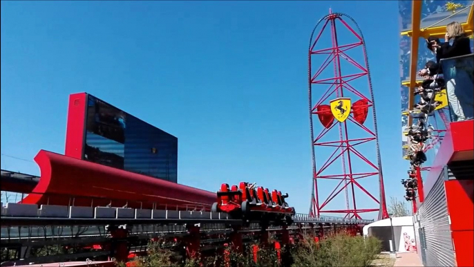 Ferrari Land à PortAventura, le nouveau parc d'attractions espagnol